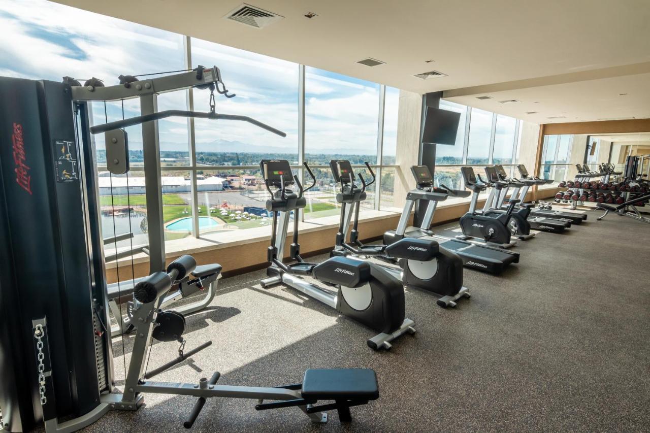 Mds Hotel Chillán Exterior foto The gym at the hotel